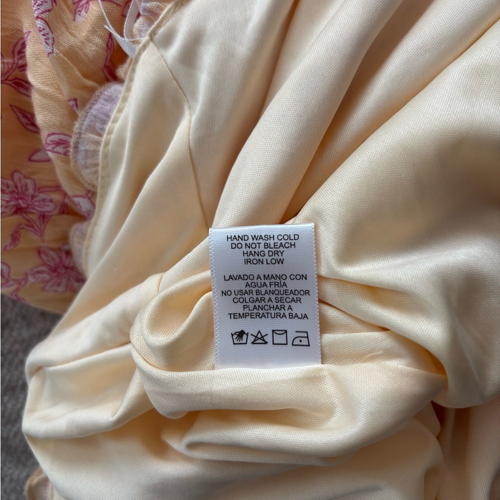 NWOT Floral Summer Dress Size L - Picture 10 of 10